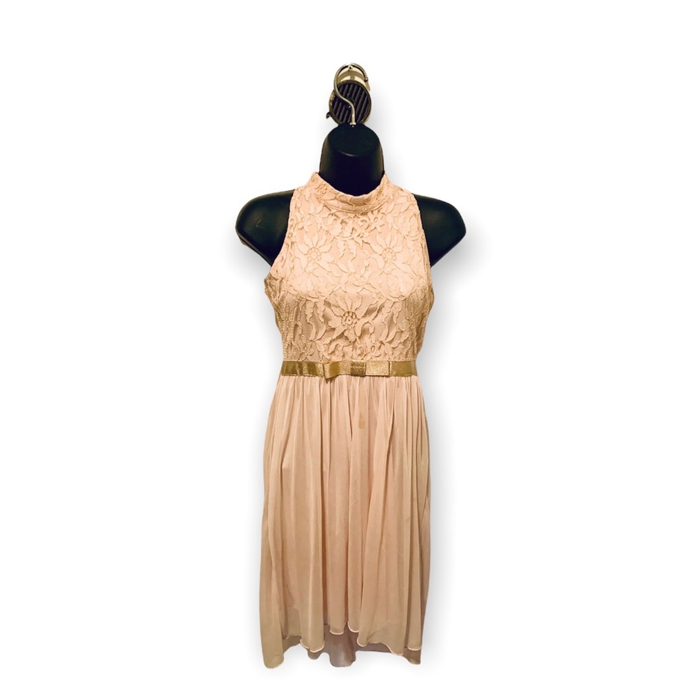 Girls Lace High Low party dress Sz 14